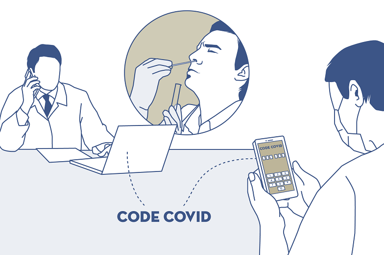 Le corps médical soutient la remise de codes Covid